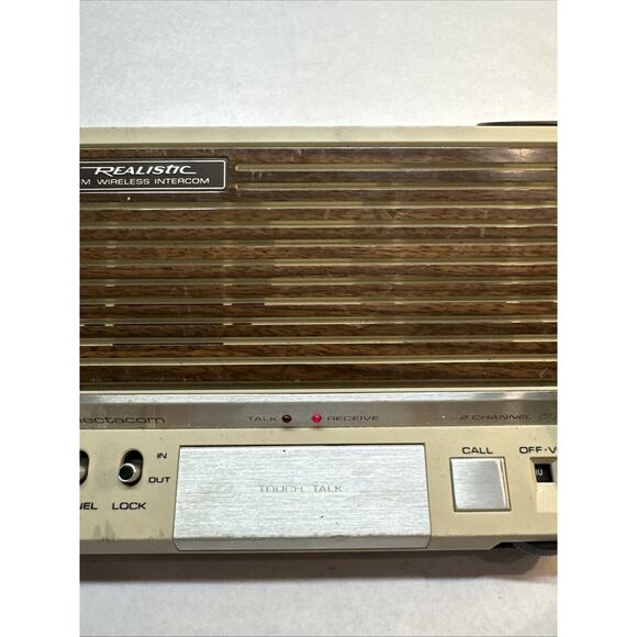 Radio Shack 43-214 Realistic 2 Channel FM Wireless Intercoms Selectacom **Tested - Picture 4 of 7